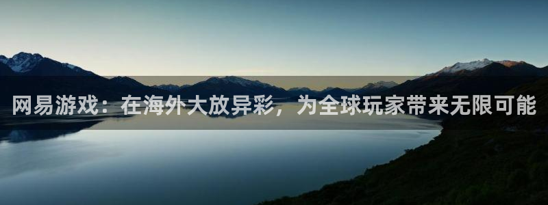 鼎点娱乐平台登录注册链接：网易游戏：在海外大放异彩，为全球玩